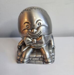 Humpty Dumpty Pewter Bank